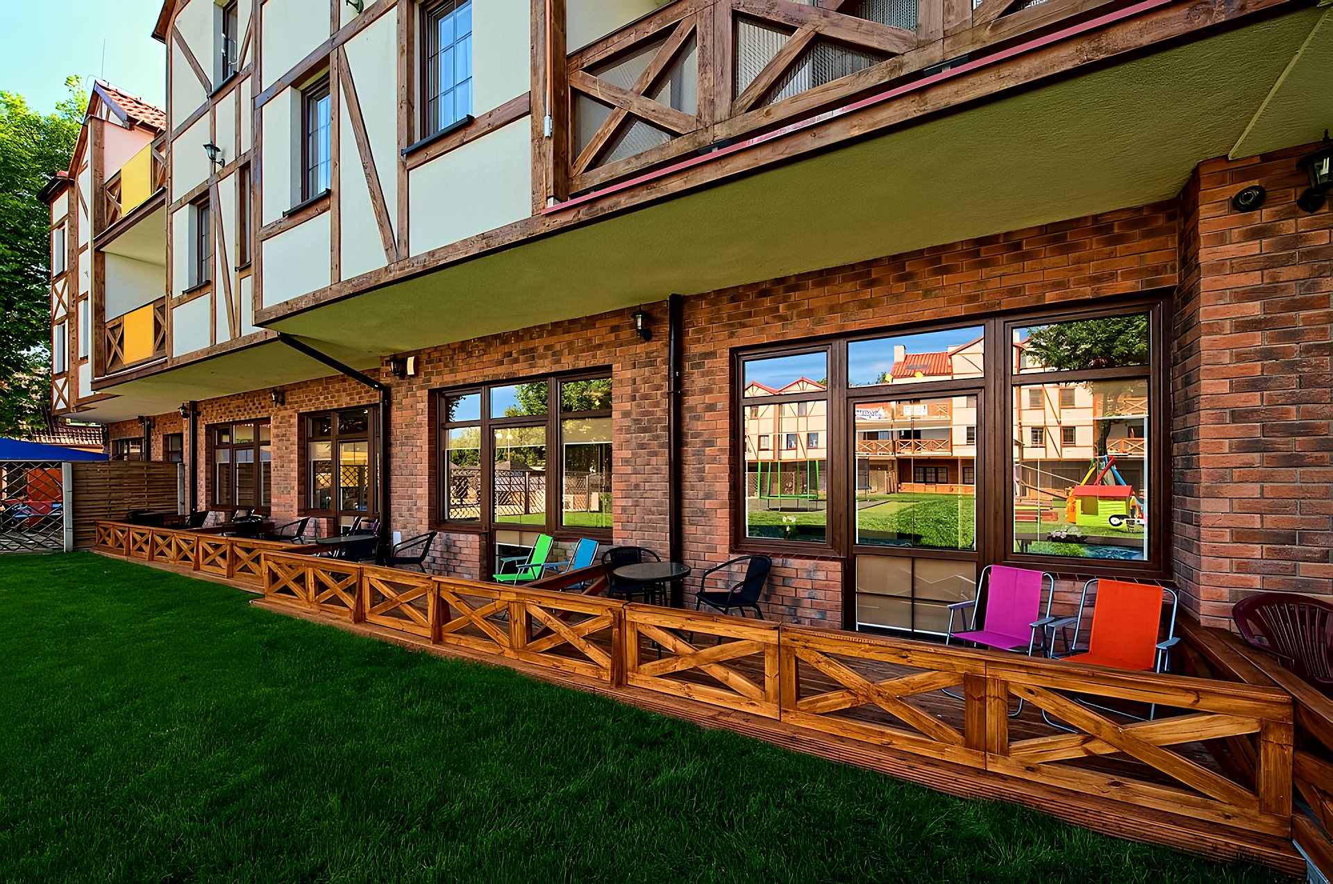 Budynek Apartamentów Zefir z tarasami