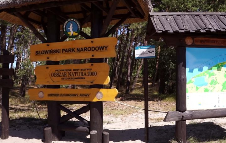 Słowiński Park Narodowy / ruchome wydmy